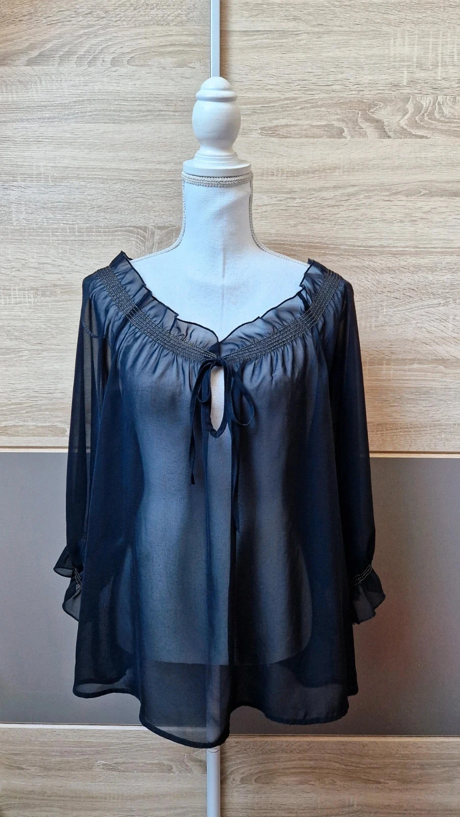 Blouse transparente